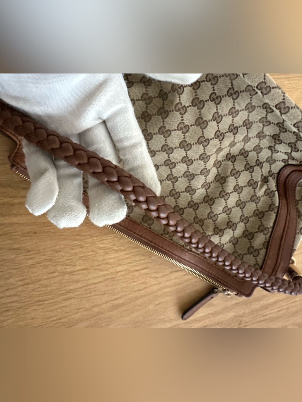 Gucci Monogram Tote Bag - Picture 6 of 14